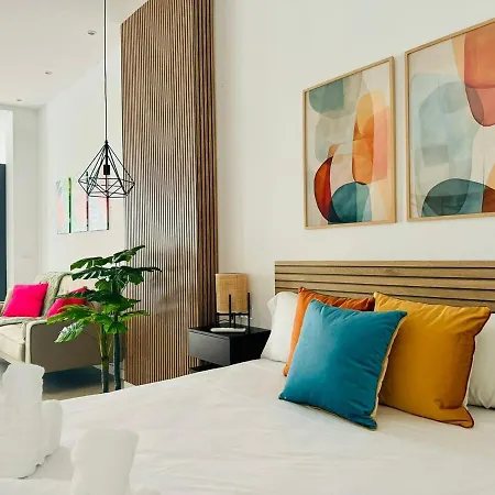 Planas 3 Designer Aparment With Terraza In Ruzafa Soho Apartment *