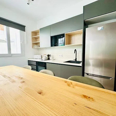 Planas 3 Designer Aparment With Terraza In Ruzafa Soho * Valencia